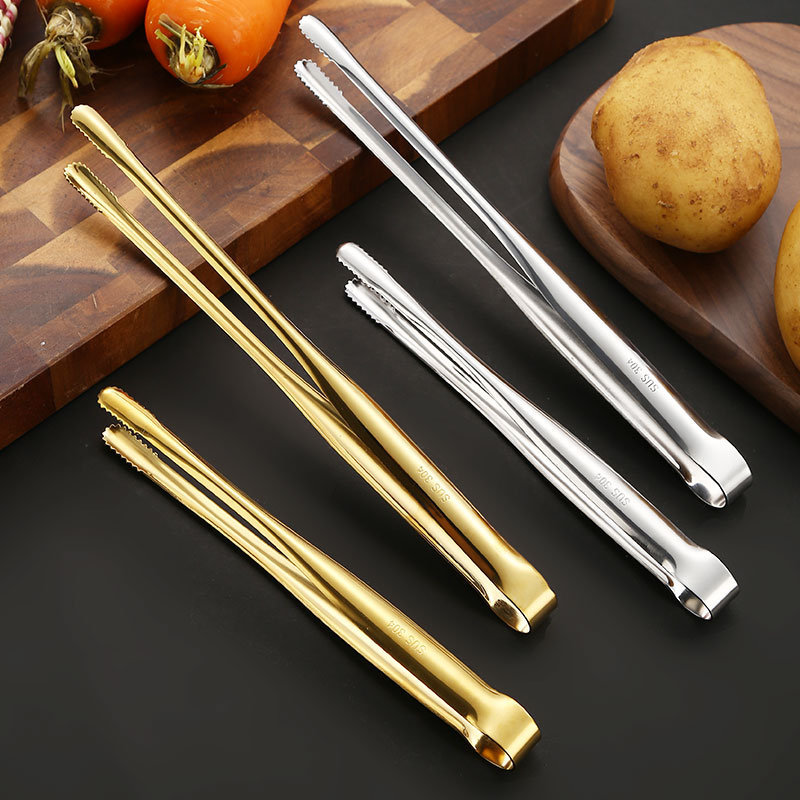 Kitchen Gadgets For Arthritic Hands - 2Pcs Kitchen Tongs Stainless Steel Barbecue