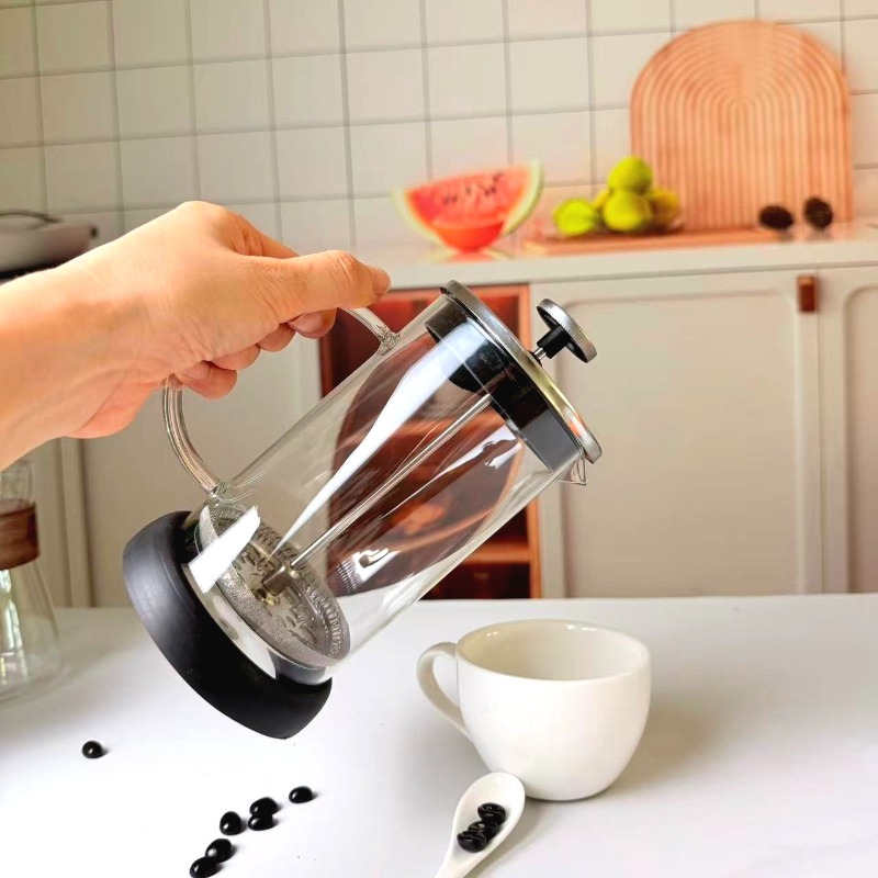 French Press Coffee Maker - French Press Coffee Maker,Heat Resistant Thickness