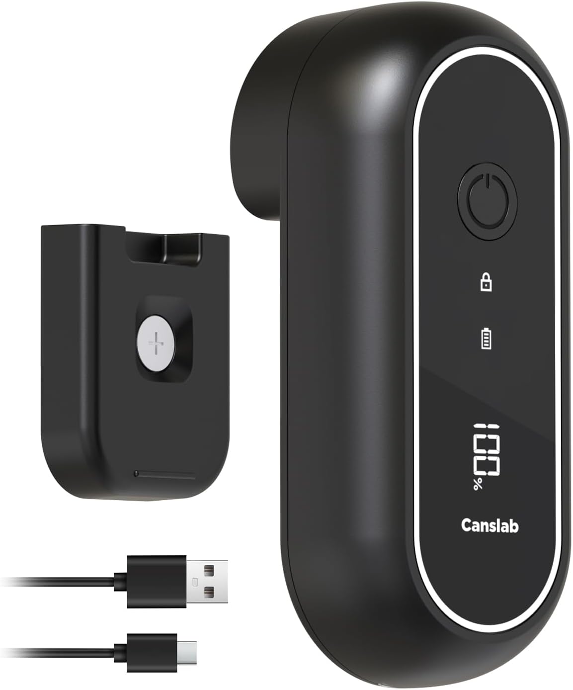 Electric Can Opener - Rechargeable Electric Can Opener – Side