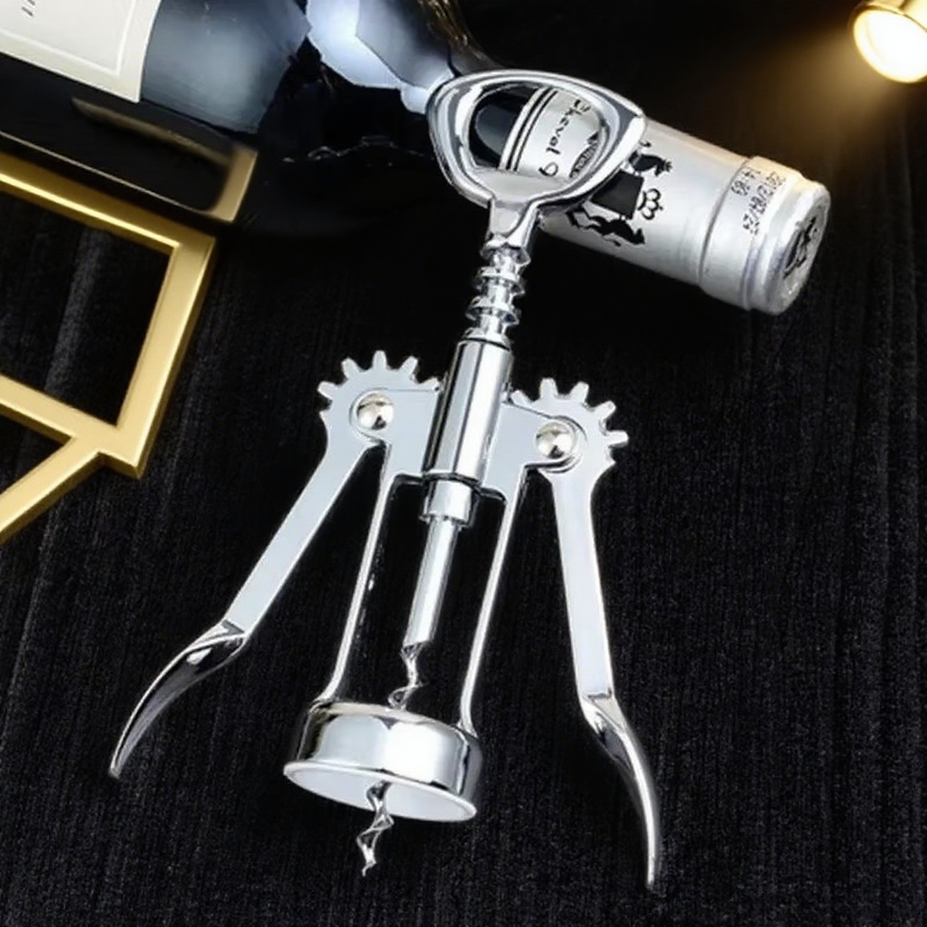 Kitchen Gadgets Needed - Red Wine Bottle Opener Beer Driver