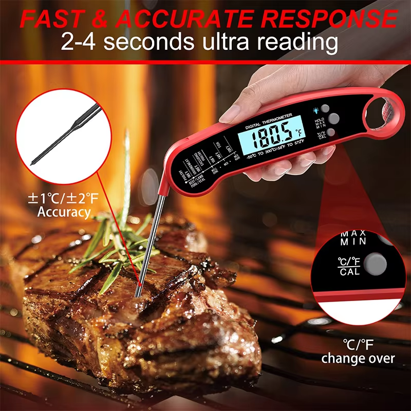Digital Meat Thermometer High  – Kitchen Gadgets For Arthritic Hands recenzja i cena