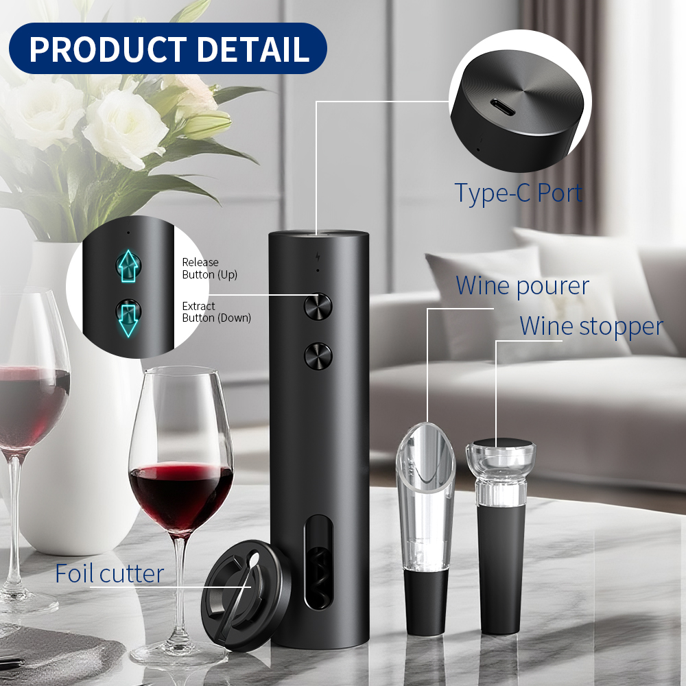 4-in-1 Electric Bottle Wine Op – Electric Can Opener recenzja i cena