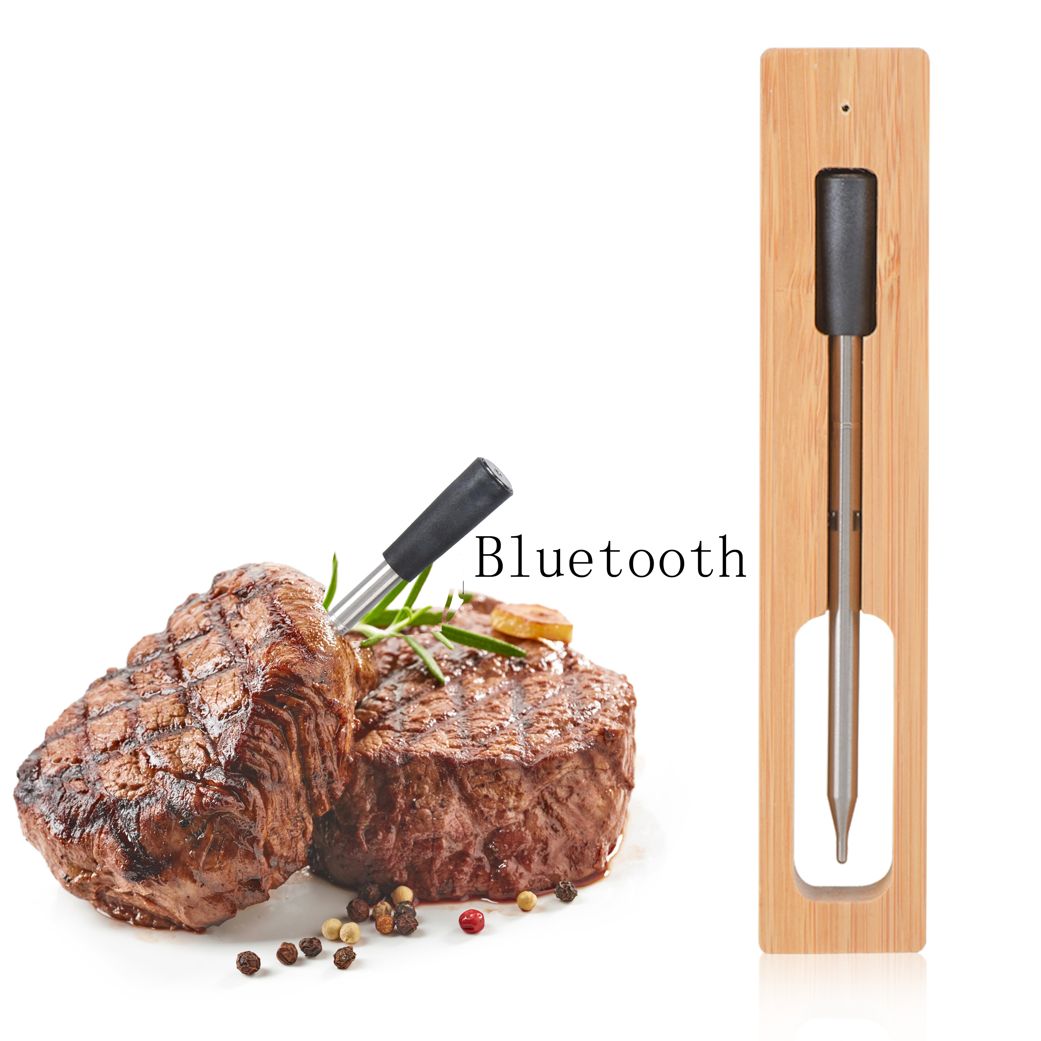 Newest Wireless Meat Food Ther – Kitchen Gadgets List recenzja i cena