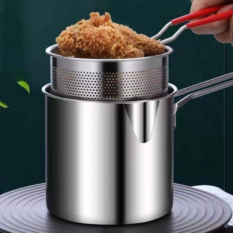 304 Stainless Steel Deep Fryer – Kitchen Gadgets For Arthritic Hands recenzja i cena