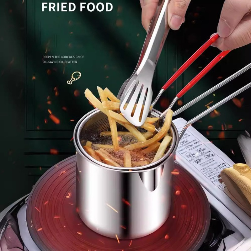 304 Stainless Steel Deep Fryer – Kitchen Gadgets For Arthritic Hands recenzja i cena