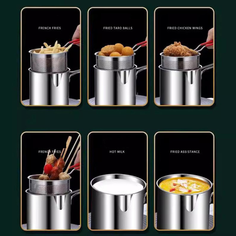 304 Stainless Steel Deep Fryer – Kitchen Gadgets For Arthritic Hands recenzja i cena