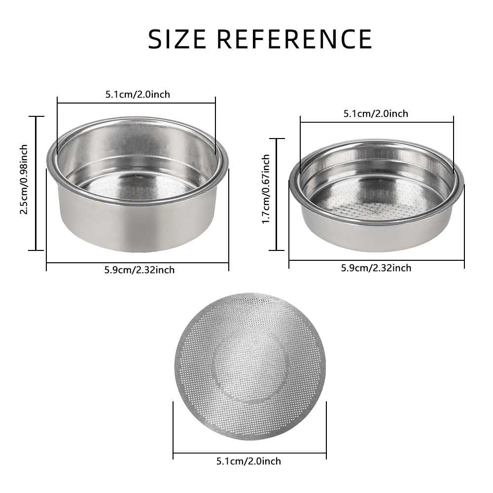 Pressured Double Layer 51mm St – Stainless Steel Strainer recenzja i cena