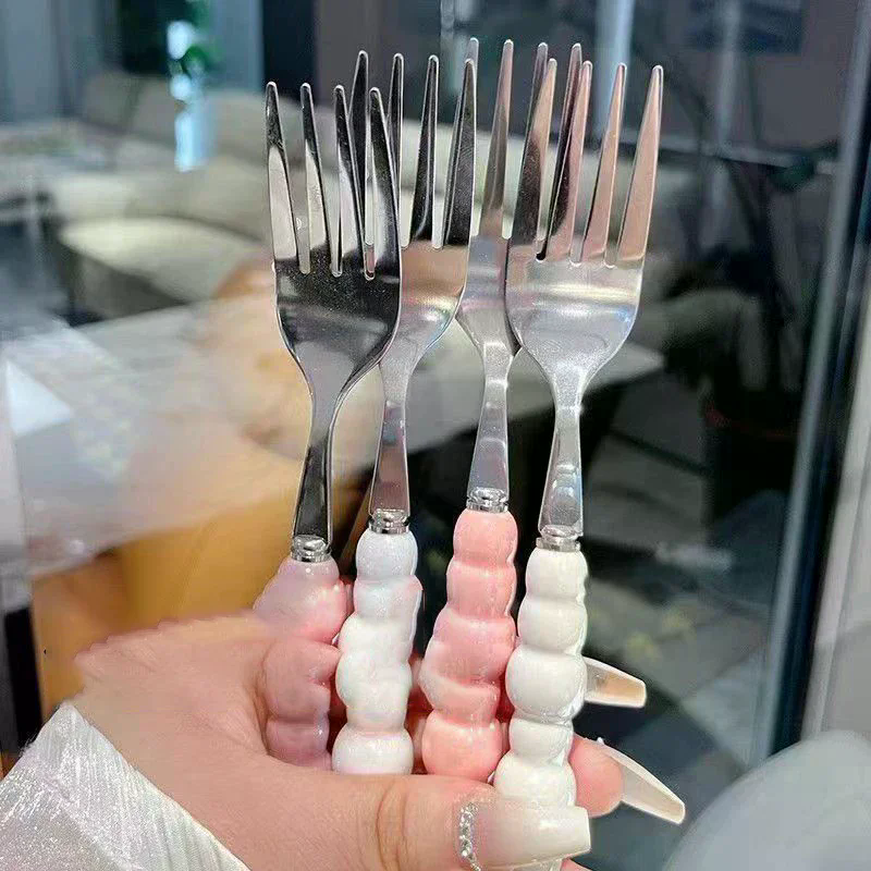 Pearl Handle Fork For Dessert  – Kitchen Gadgets Pasta recenzja i cena