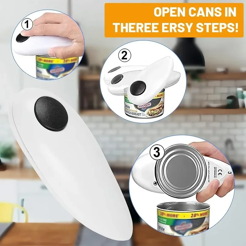 1pc Automatic Can Opener /Manu – Electric Can Opener recenzja i cena