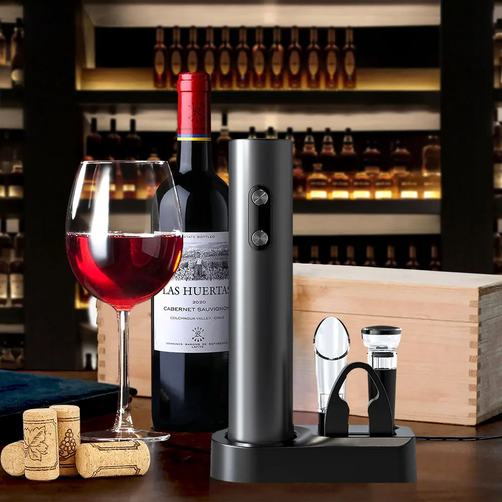 Automatic Wine Opener Set Reus – Electric Can Opener recenzja i cena