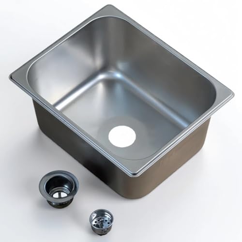 1-Compartment Drop-In Stainles – Stainless Steel Strainer recenzja i cena