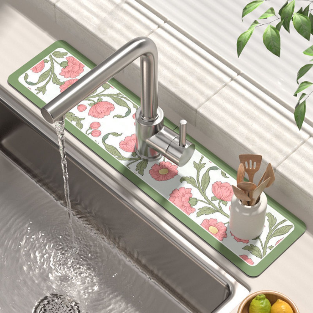 Splash Faucet Draining Mat Dur – Kitchen Gadgets Needed recenzja i cena