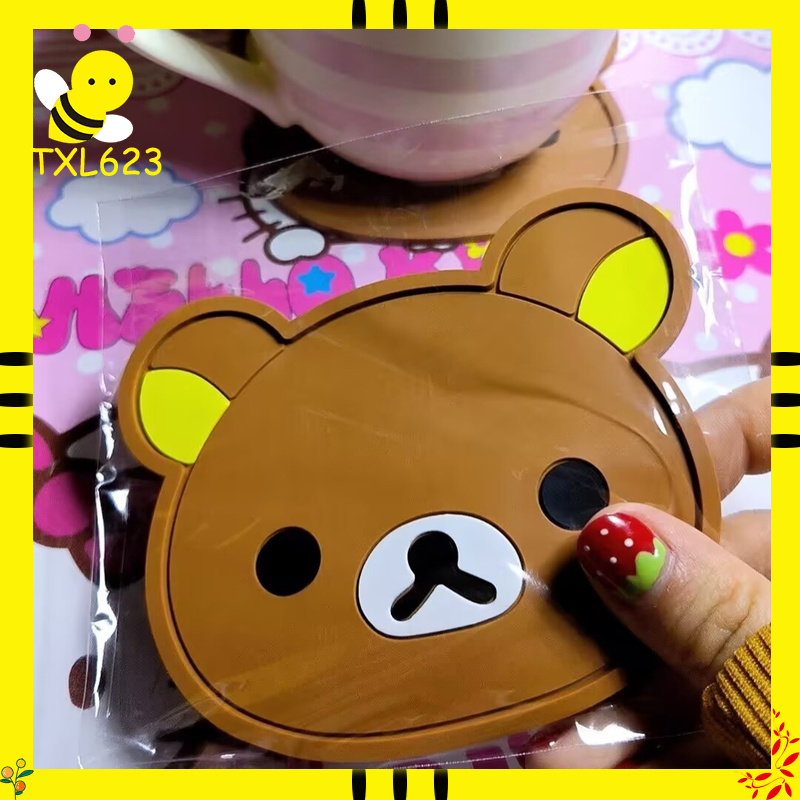 Rilakkuma Silicone Cup Coaster – Kitchen Gadgets Needed recenzja i cena