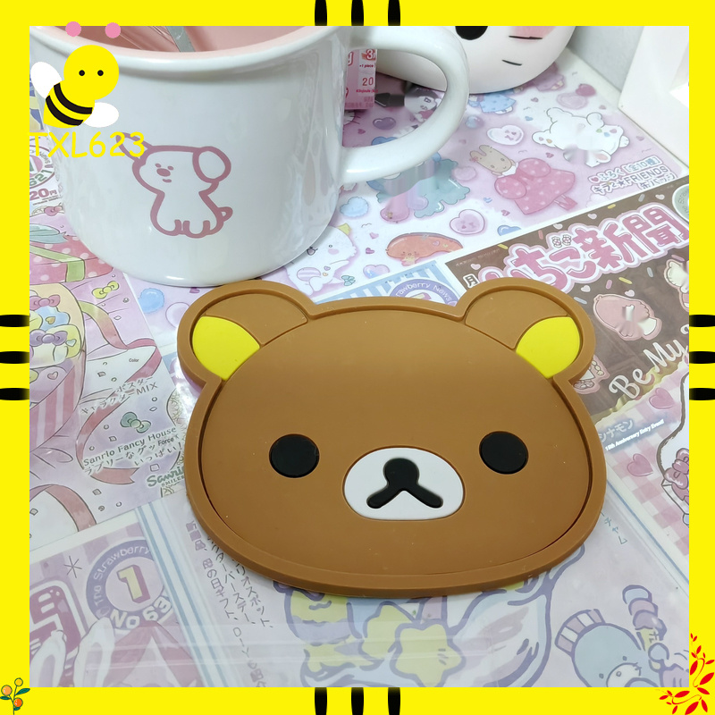 Rilakkuma Silicone Cup Coaster – Kitchen Gadgets Needed recenzja i cena