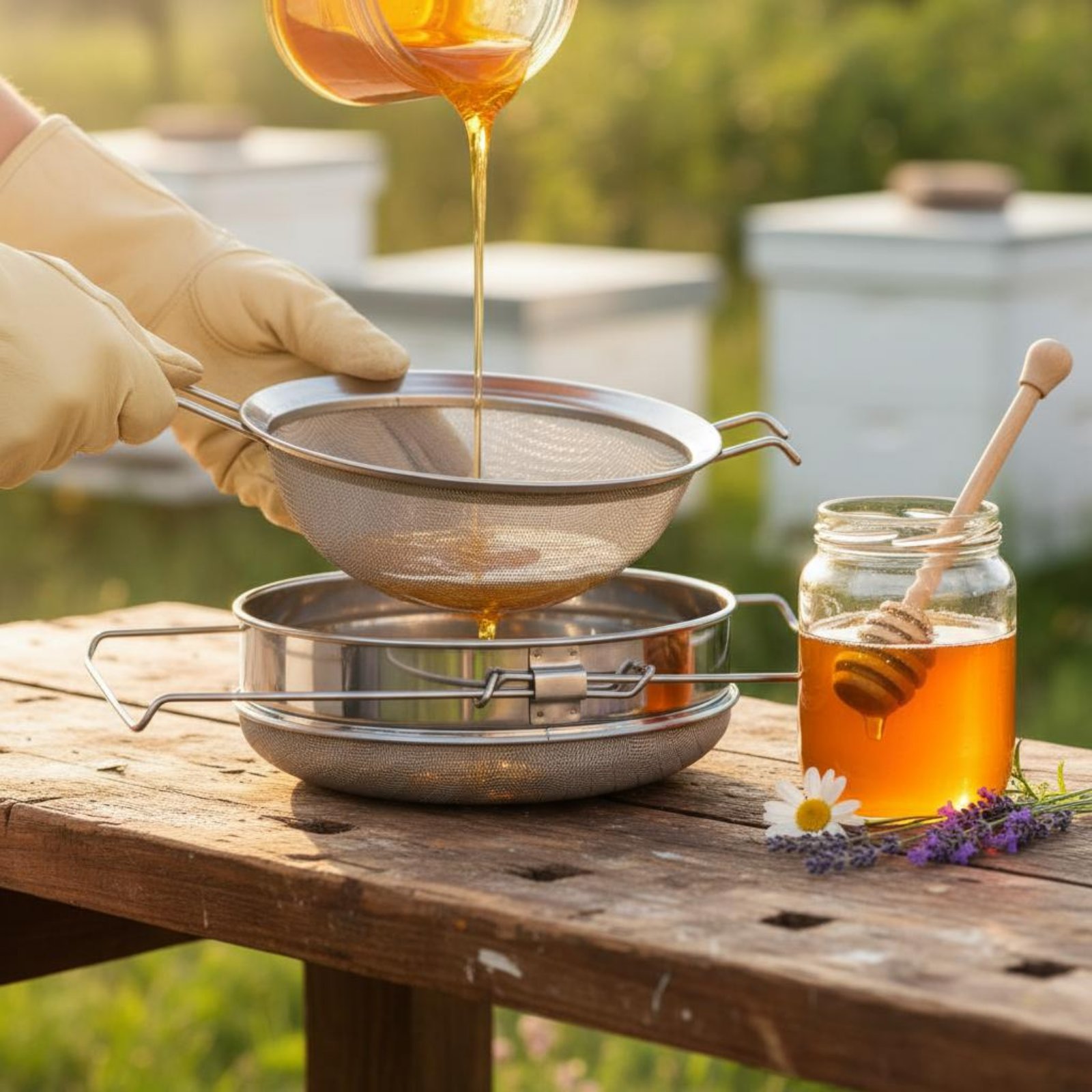 Double Tier Honey Strainer Eas – Stainless Steel Strainer recenzja i cena