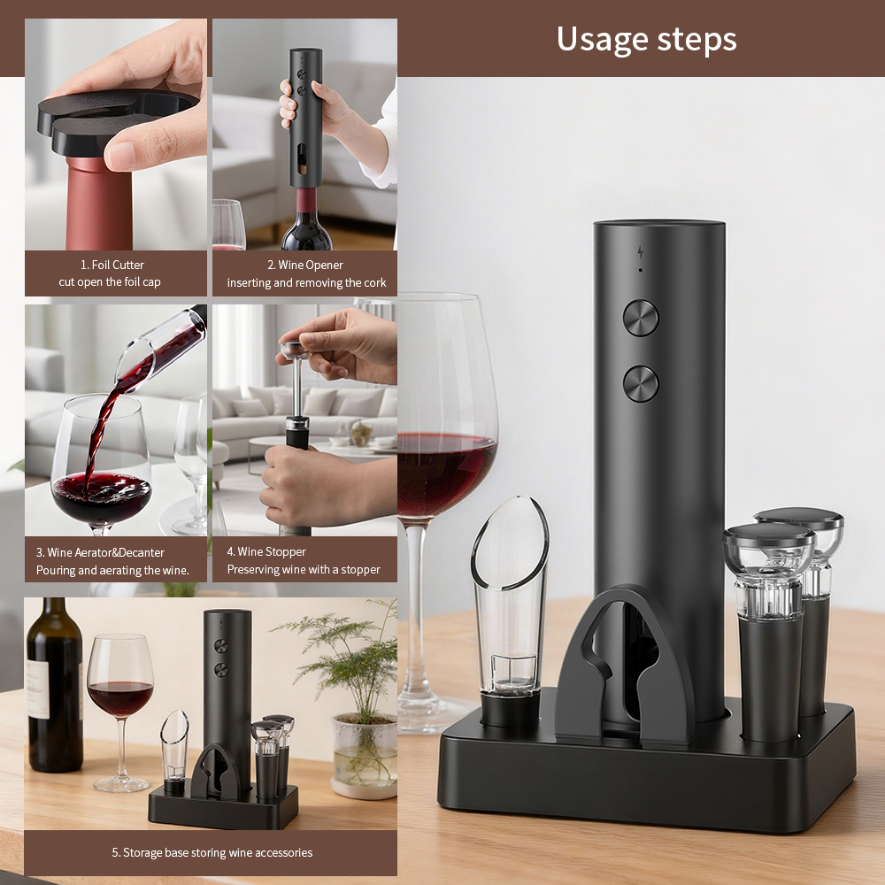 Electric Wine Bottle Opener Se – Electric Can Opener recenzja i cena