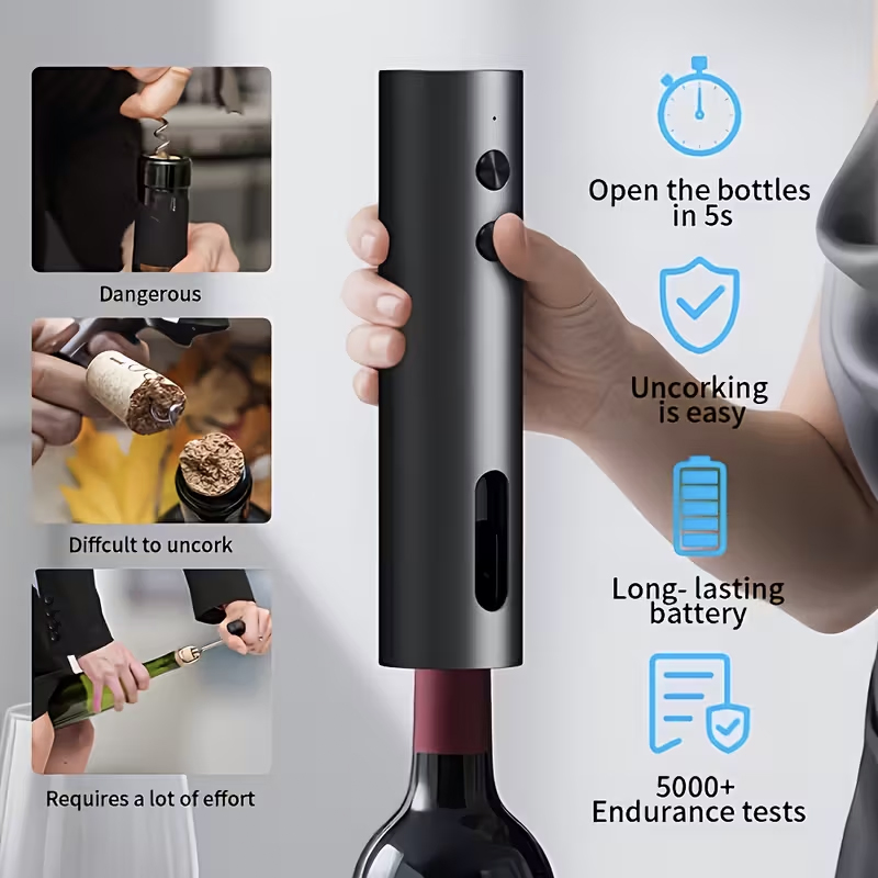 Electric Wine Bottle Opener Se – Electric Can Opener recenzja i cena