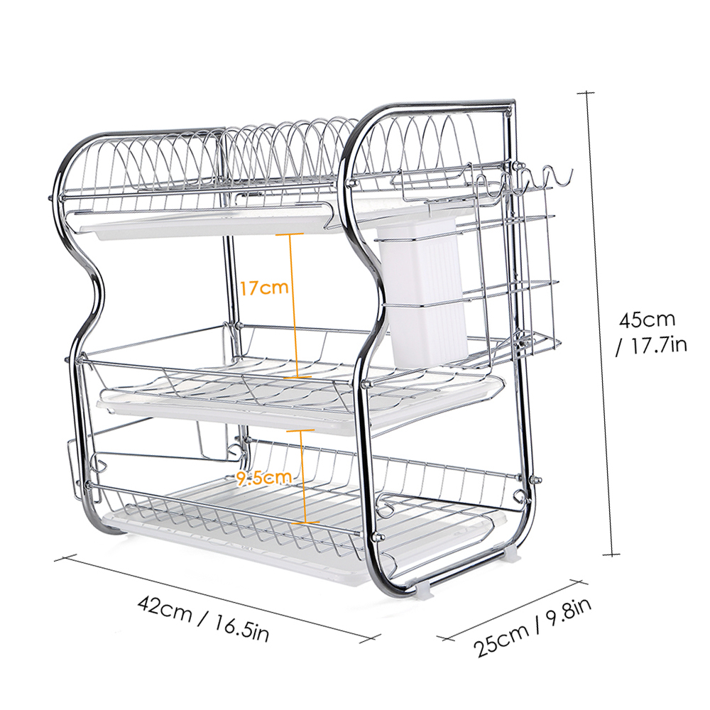 Multi-functional 3-Tier Dish R – Kitchen Gadgets Needed recenzja i cena