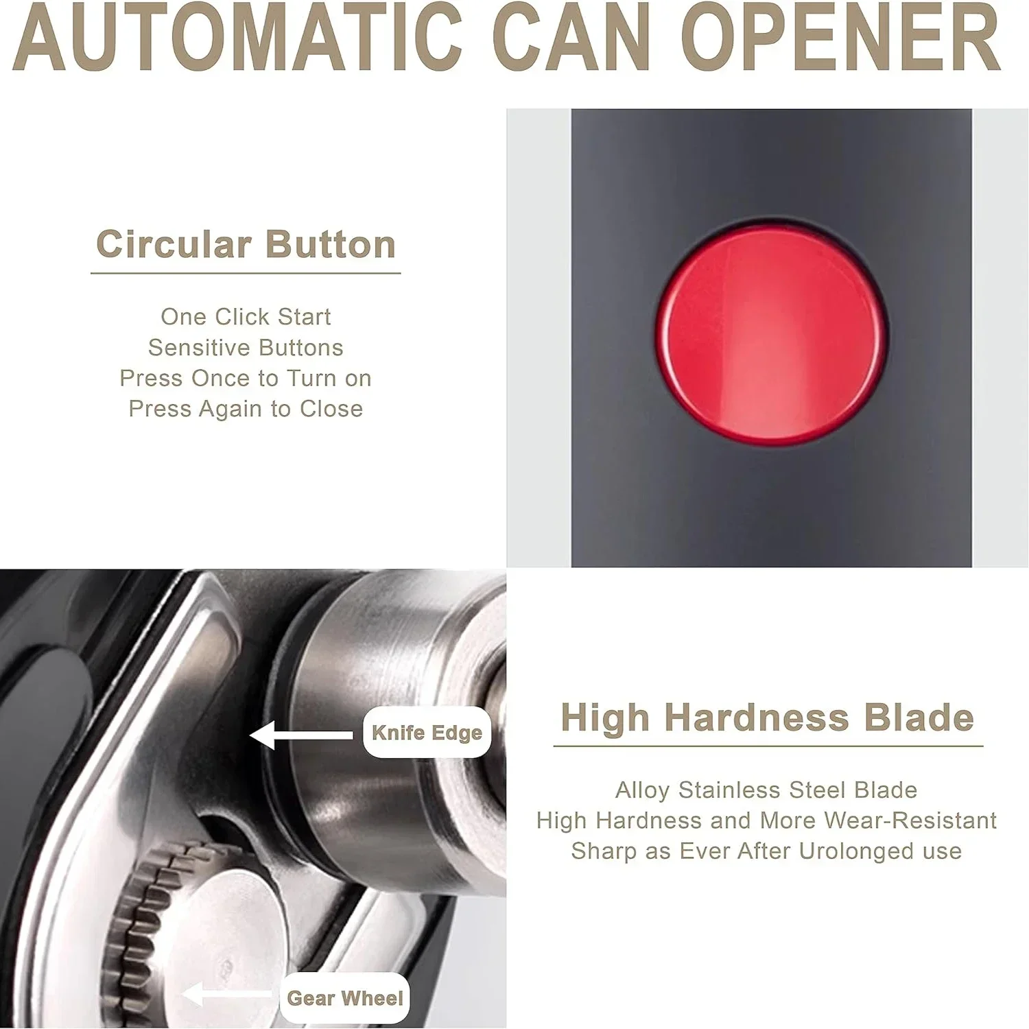 Electric Can Opener One Touch  – Electric Can Opener recenzja i cena