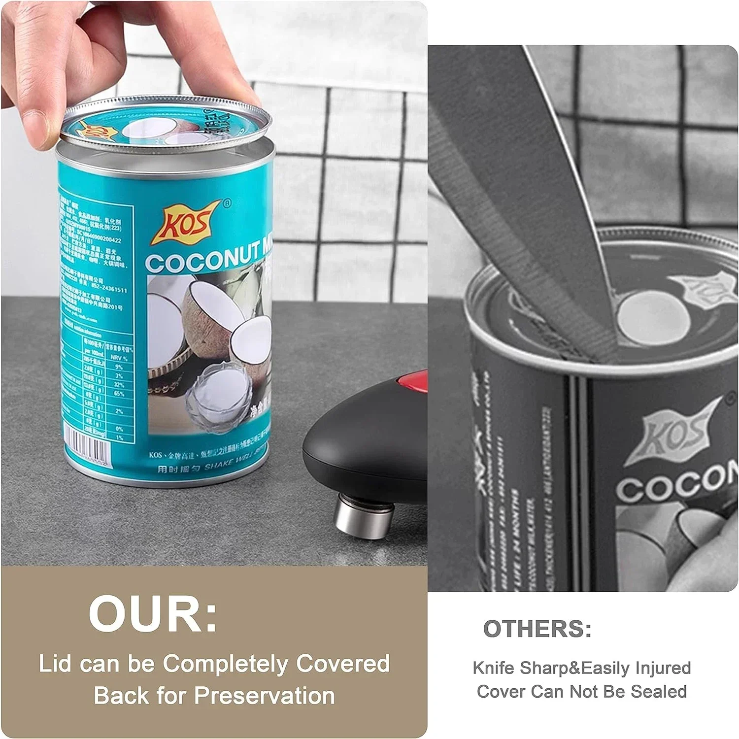 Electric Can Opener One Touch  – Electric Can Opener recenzja i cena