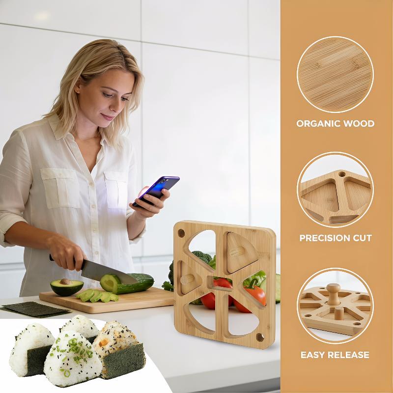Japanese Sushi Onigiri Mold 5  – Kitchen Gadgets Japanese recenzja i cena