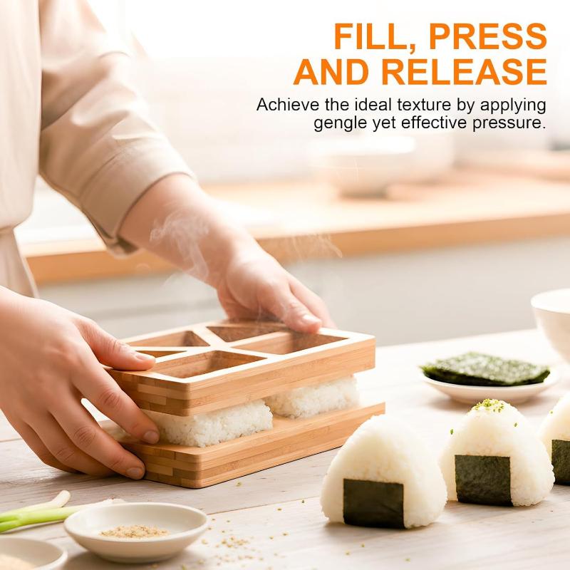 Japanese Sushi Onigiri Mold 5  – Kitchen Gadgets Japanese recenzja i cena