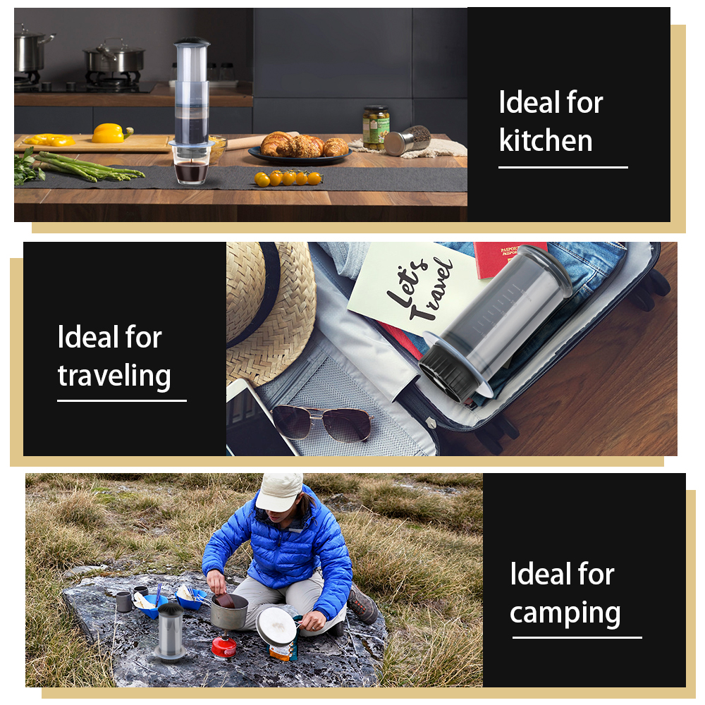 Portable Coffee Tea Maker for  – French Press Coffee Maker recenzja i cena