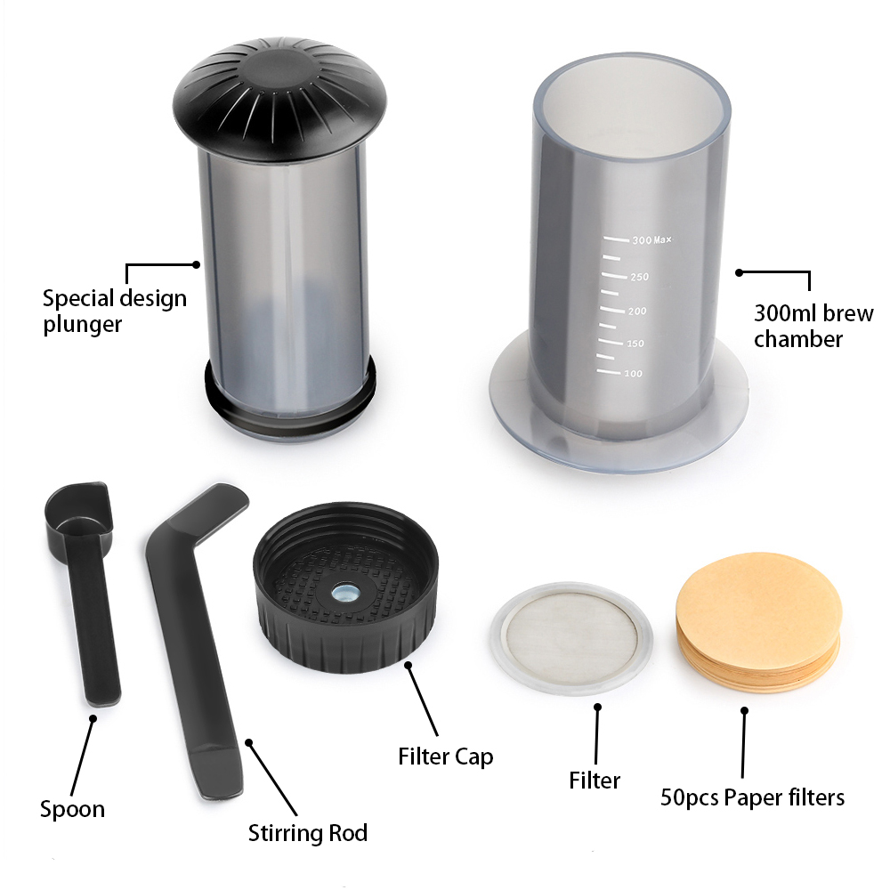 Portable Coffee Tea Maker for  – French Press Coffee Maker recenzja i cena