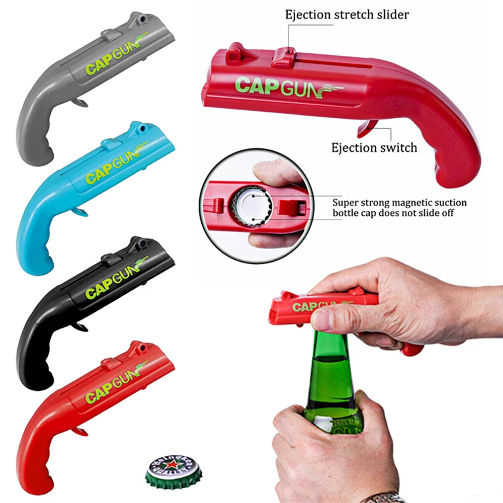 Cap Gun Beer Bottle Opener Por – Kitchen Gadgets Needed recenzja i cena
