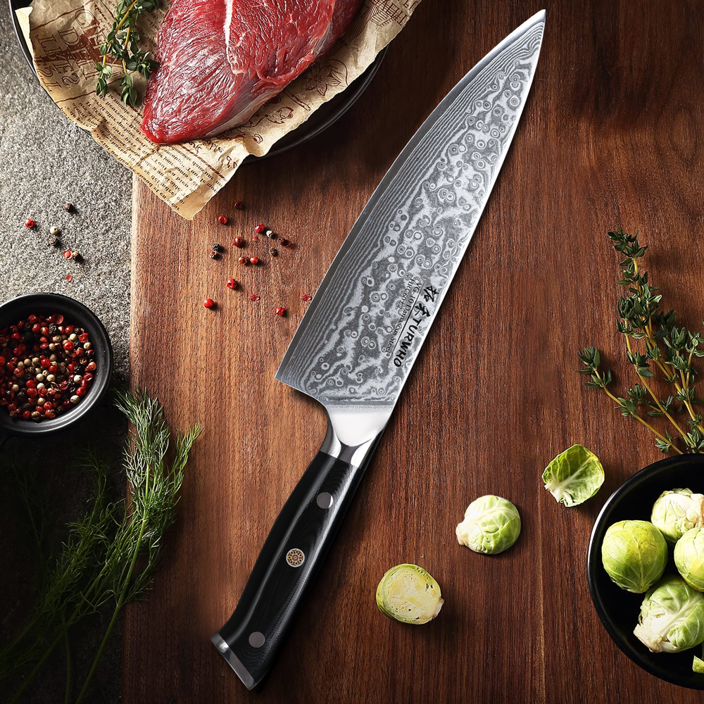 TURWHO 8 Inch Japanese Chef Kn – Kitchen Gadgets Japanese recenzja i cena