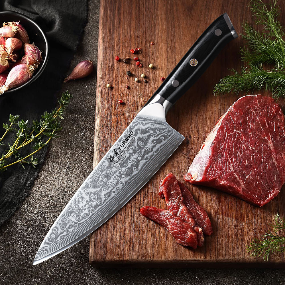 TURWHO 8 Inch Japanese Chef Kn – Kitchen Gadgets Japanese recenzja i cena
