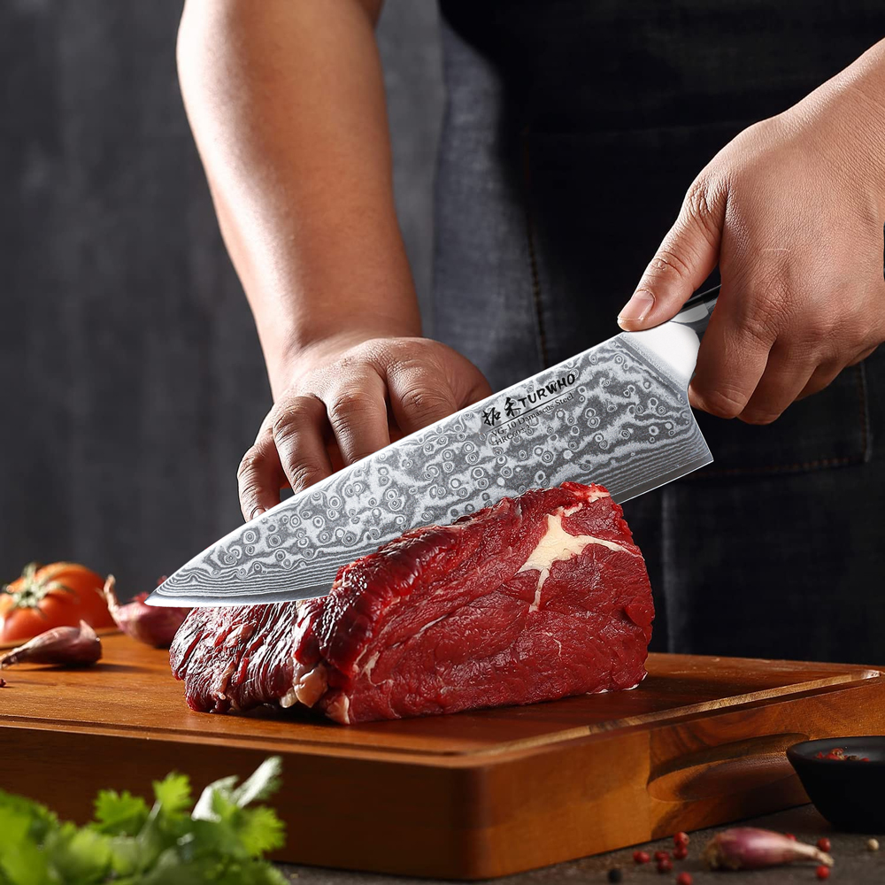 TURWHO 8 Inch Japanese Chef Kn – Kitchen Gadgets Japanese recenzja i cena
