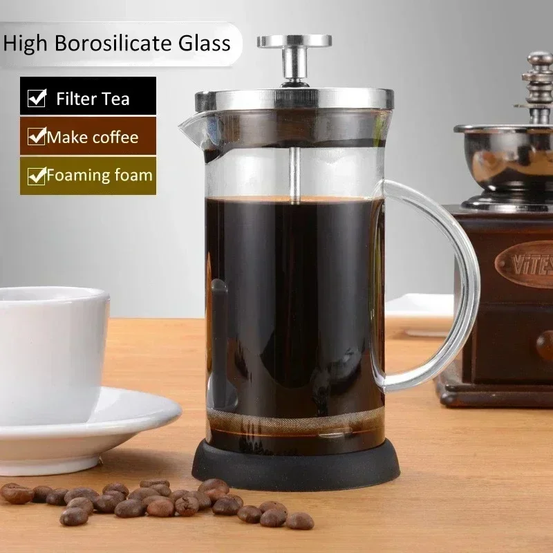 350-1000ml Stainless Steel Gla – French Press Coffee Maker recenzja i cena
