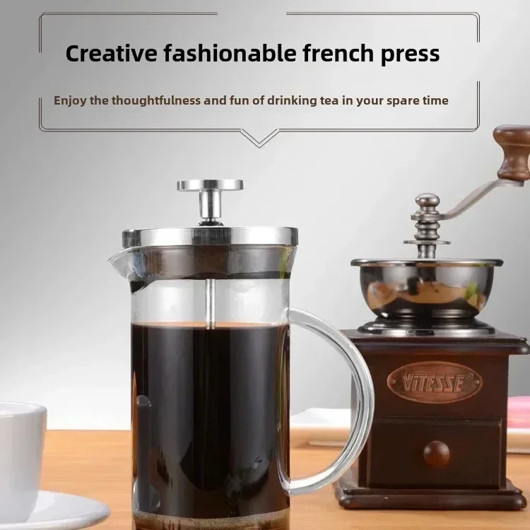 350-1000ml Stainless Steel Gla – French Press Coffee Maker recenzja i cena