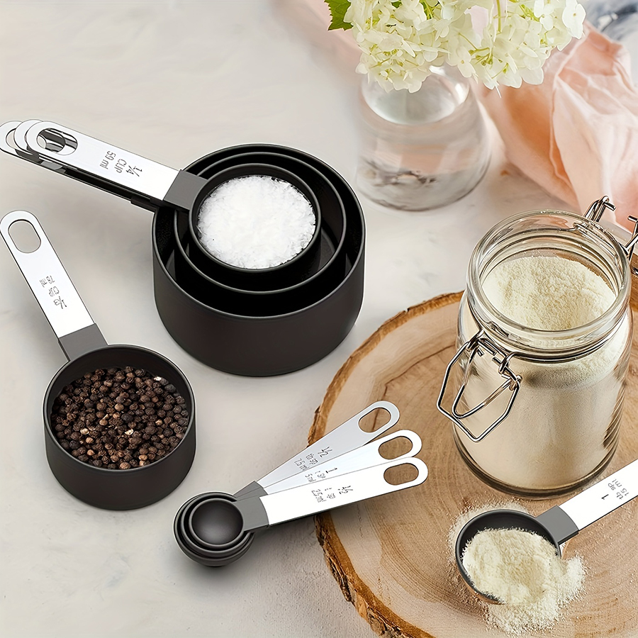 4PCS/8PCS plastic measuring cu – Kitchen Gadgets Everyone Needs recenzja i cena