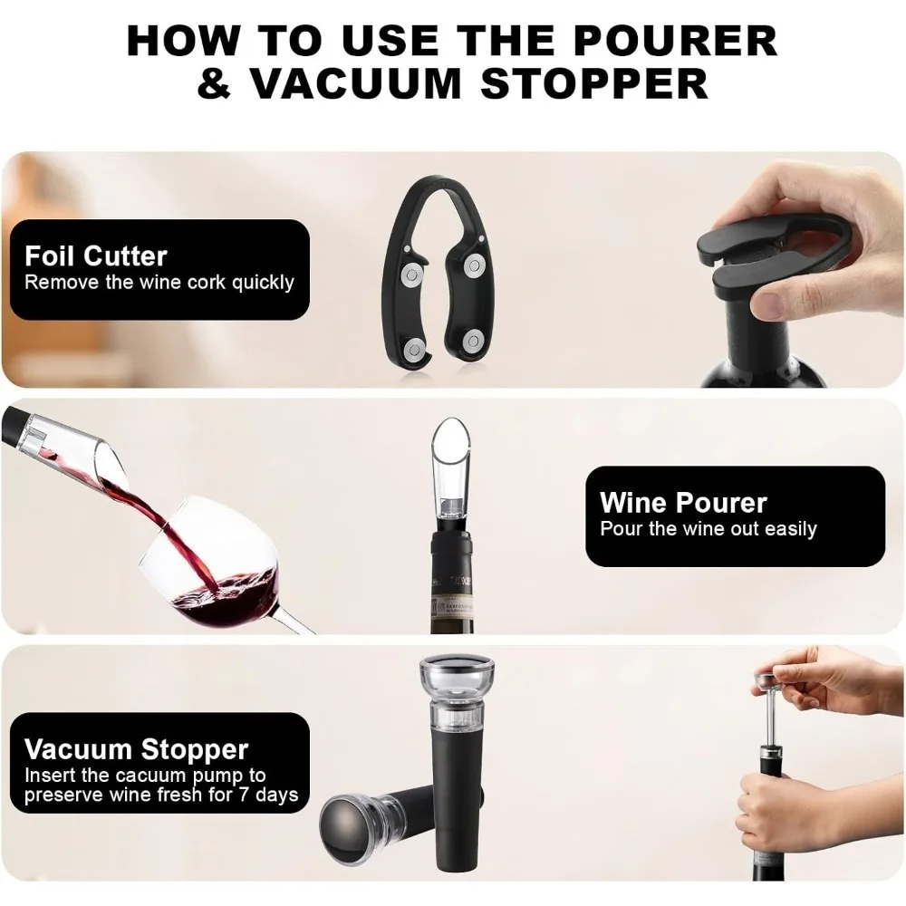 Electric Wine Bottle Opener Se – Electric Can Opener recenzja i cena
