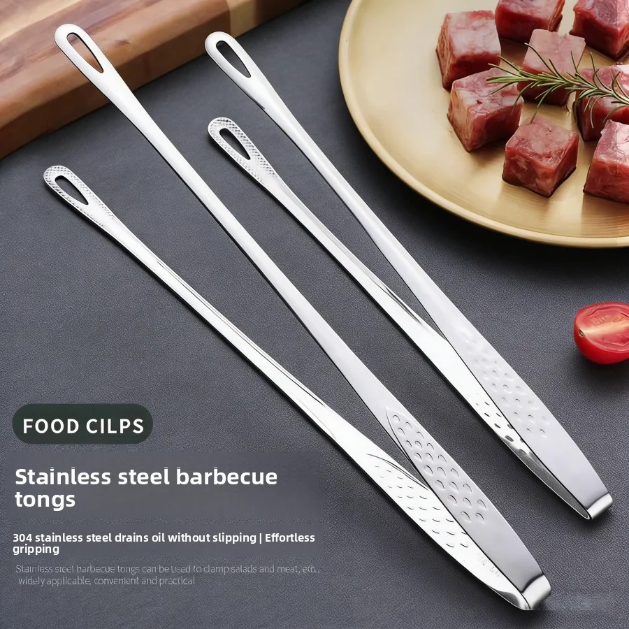 Stainless Steel Kitchen Tongs  – Kitchen Gadgets For Arthritic Hands recenzja i cena