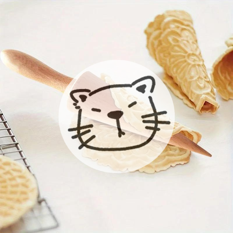 Popular 1pc, Wooden Ice Cream  – Kitchen Gadgets Popular recenzja i cena