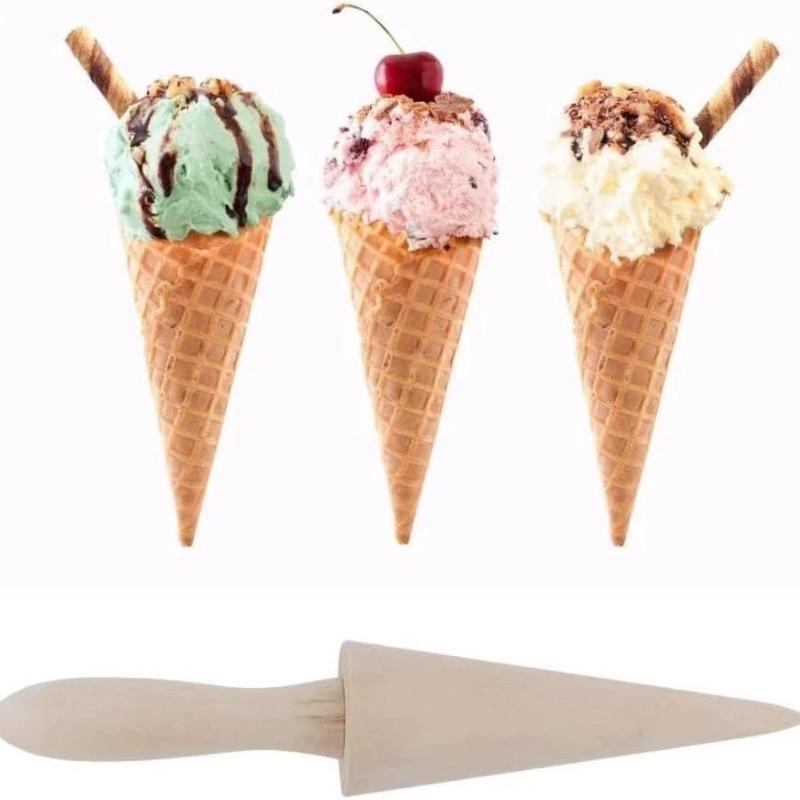 Popular 1pc, Wooden Ice Cream  – Kitchen Gadgets Popular recenzja i cena
