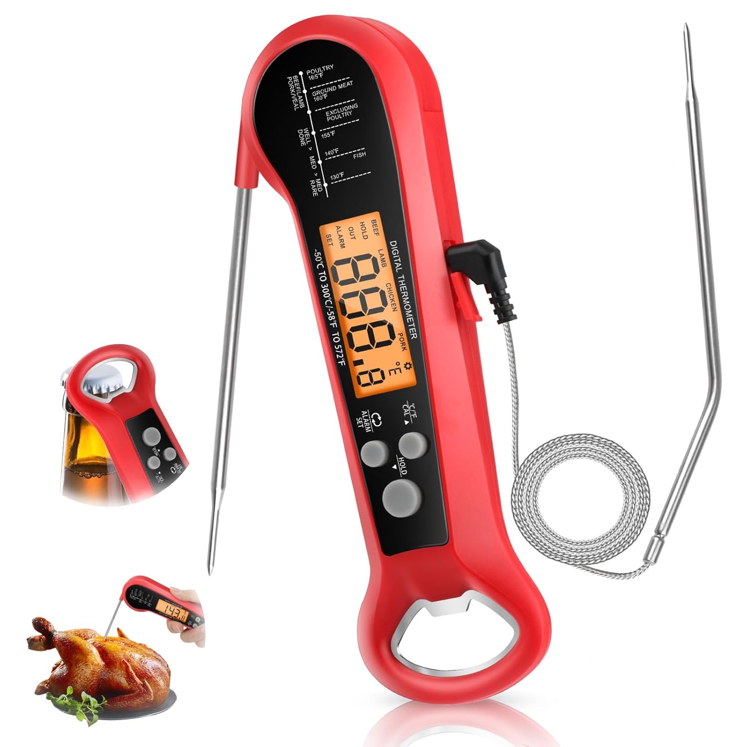 Long Cable Professional Meat T – Kitchen Gadgets For Arthritic Hands recenzja i cena