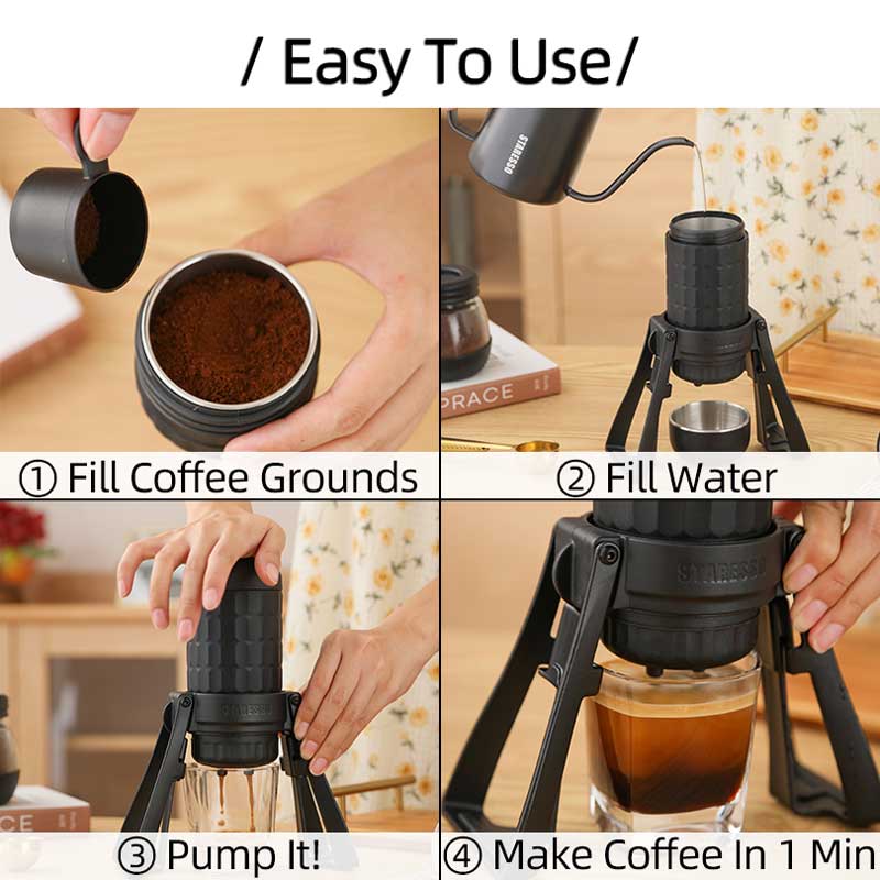 STARESSO Mirage SP300 Plus Por – French Press Coffee Maker recenzja i cena