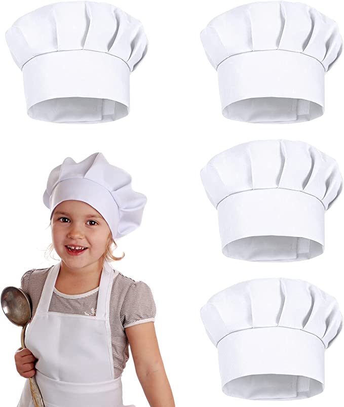 4PCS White Party Cap Hat Costu – Kitchen Gadgets You Need recenzja i cena
